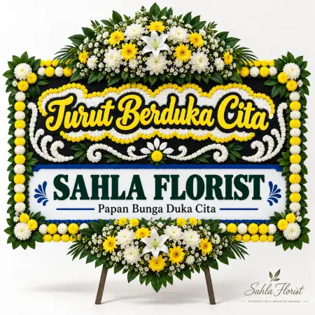 Papan Bunga Duka Batang